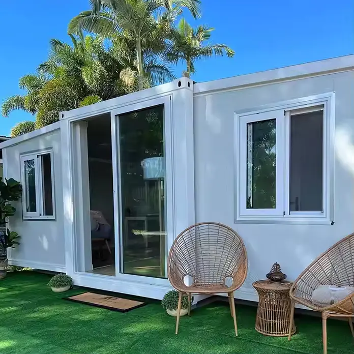 Casa de vida de contenedor expandible prebuilt